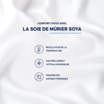 Draps en Soie Naturelle Soya