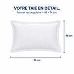 Taie d'Oreiller en Coton